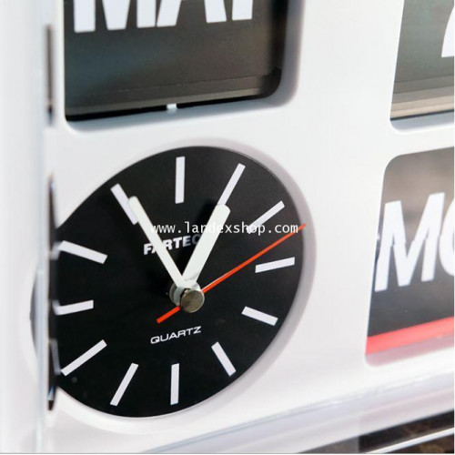 AD-650 Fartech Calender wall clock Small 1