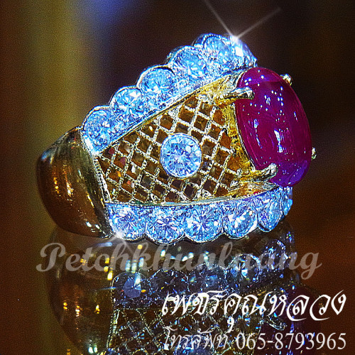 แหวนทับทิมประดับเพชร..แหวนหมั้น..แหวนแต่งงาน..ของขวัญ..ของฝาก..เพชรคัดน้ำงามเล่นไฟดีสุดสุดค่ะ** 2