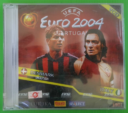 VCD ฟุตบอล EURO 2004  คู่ เดนมาร์ค กับ อิตาลี