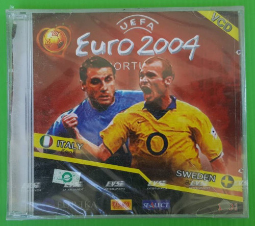 VCD ฟุตบอล EURO 2004  คู่ อิตาลี vs สวีเดน