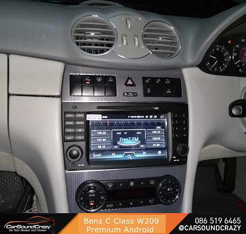 Benz W209 CLK Class (2006-2011) Android DVD GPS ตรงรุ่น