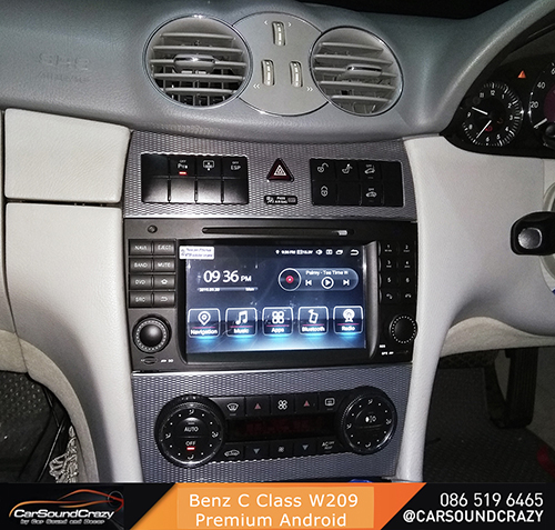 Benz W209 CLK Class (2006-2011) Android DVD GPS ตรงรุ่น 2