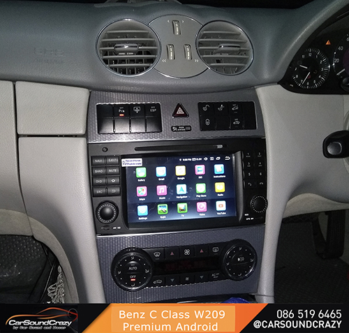 Benz W209 CLK Class (2006-2011) Android DVD GPS ตรงรุ่น 3