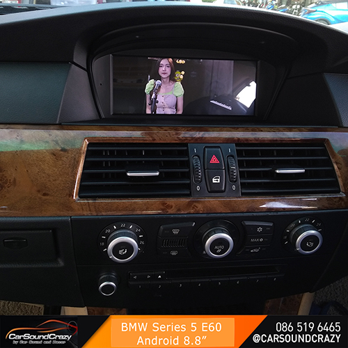 BMW E60 Series 5 จอ 8.8 นิ้ว Android Multimedia Player GPS ตรงรุ่น 3