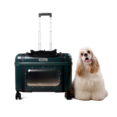 Ibiyaya Lavada Pet Transport Luggage กระเป๋ารถเข็นใส่สัตว์เลี้ยง 4
