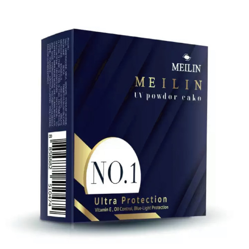 MP680 : Meilin UV Powder Cake 11.5g เมลิน ยูวี เพาเดอร์ แป้งเมลิน กันน้ำ ตลับจริง แถม Hair Silky