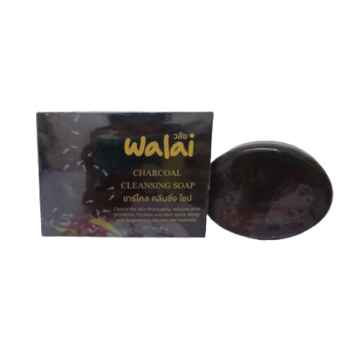 FC108 : Walai Charcoal Cleansing Soap สบู่ชาร์โคล W.120 รหัส FC108