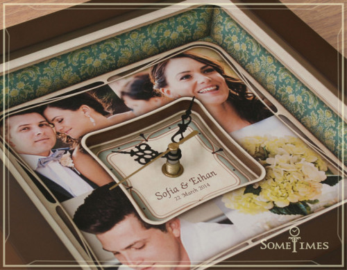 กรอบรูปนาฬิกา PT001B 1