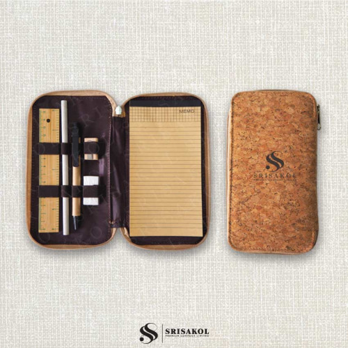 ชุด Gift set กระติกน้ำ เก็บร้อน/เย็น + สมุดโน๊ต ECO พร้อมกล่องฝาทึบ รหัส A2303-13SU 3