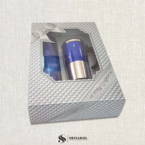 ชุด Gift set กระติกน้ำ+แก้วน้ำ พร้อมกล่อง รหัส A2407-12PP 3