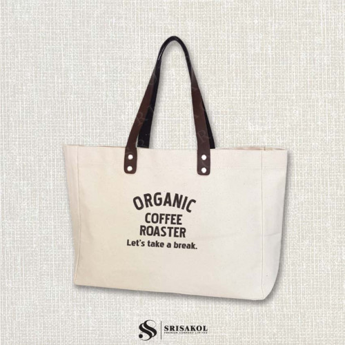 *Recommend* Canvas bag Large size กระเป๋าผ้าแคนวาส ใบใหญ่ รหัส A2602-14B 3