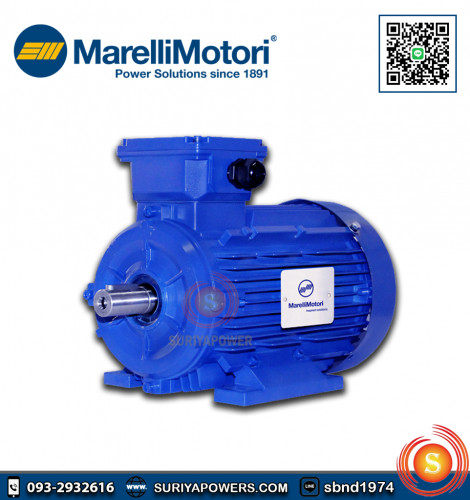 มอเตอร์เมอร์รารี่ Marelli 0.5 HP รุ่น MAA 71B4 3