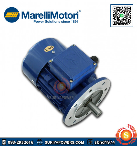 มอเตอร์เมอร์รารี่ Marelli 0.5 HP รุ่น MAA 71B4 4