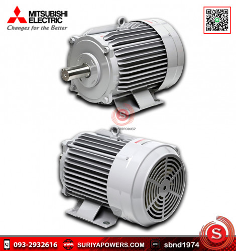 Mitsubishi มอเตอร์มิตซูบิชิ 10 แรงม้า รุ่น SCL-QR 10HP