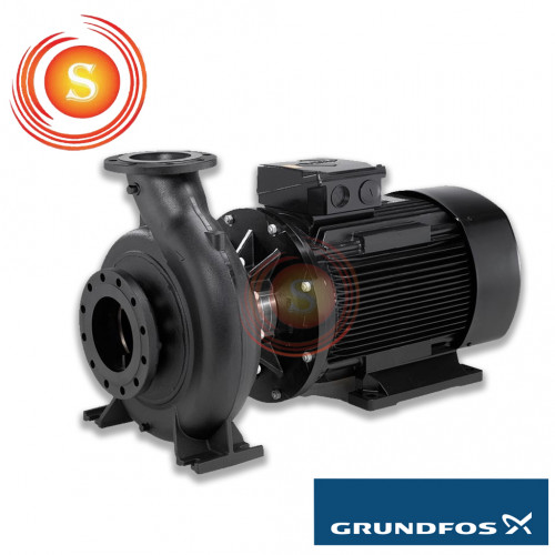 กรุนด์ฟอส - ปั๊มน้ำหอยโข่ง ติดมอเตอร์ รุ่น NBG 80-50-315/277 - AF2BBQQE 4 P