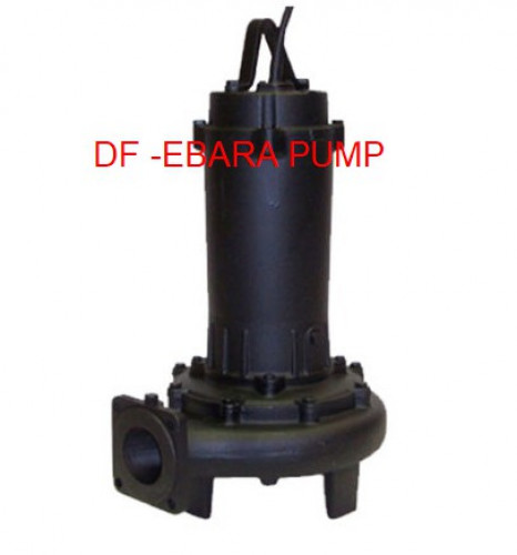 EBARA-100 DFJ53.7 ปั๊มสูบน้ำเสียใบพัดกึ่งเปิด ปั๊มน้ำเอบาร่า