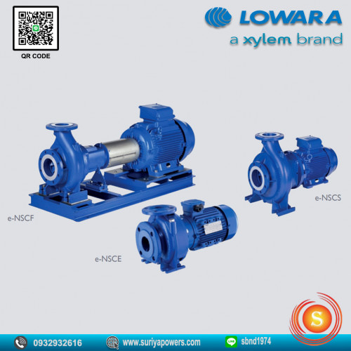 ปั๊มน้ำ LOWARA I ENSCS I NSCS 40-160/30 I Close Coupled Centrifugal Pumps 1