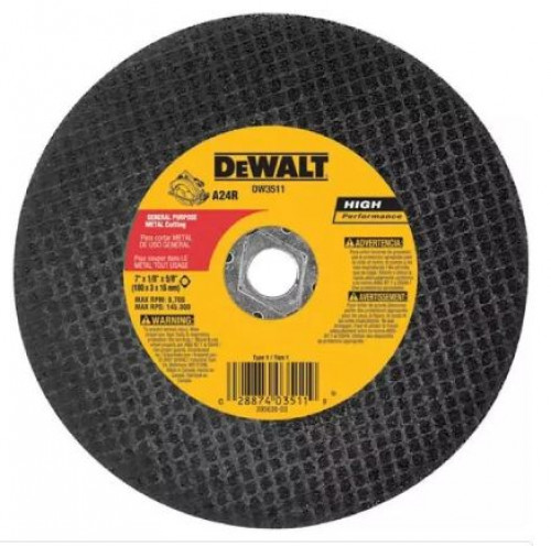 DEWALT : DWTDW3511* ใบตัด 7-Inch Metal Cutting Blade 5pk.