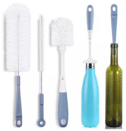 Hiware : HIWAMZ001* ชุดแปรงทำความสะอาด Bottle Cleaning Brush Set