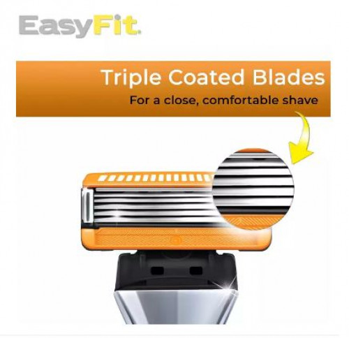 Personna : PSN18080F* ใบมีดโกน Personna EasyFit Fusion5 Razor Blade ...