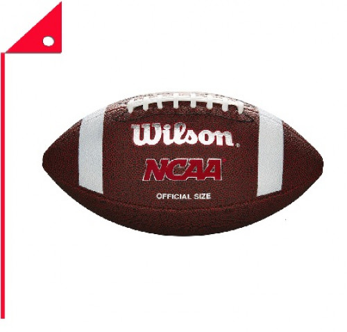 Wilson : WLSWTF1570ID* ลูกรักบี้  NCAA Red Zone Series Composite Football - Official Size