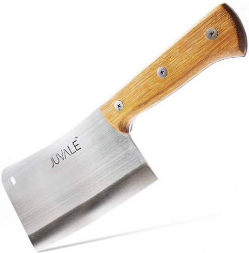 Juvale : JVL8541907643* มีดสับ Meat Cleaver Heavy Duty Knife