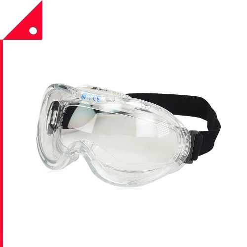 TR Industrial : TRI TR88010* แว่นตานิรภัย Anti-Fog Approved Wide-Vision Lab Safety Goggle