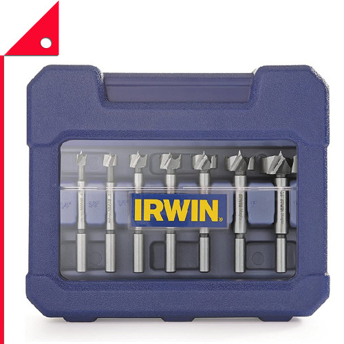 IRWIN : IRW1966892* ชุดดอกสว่าน Marples Forstner Bit Set, 8-Piece