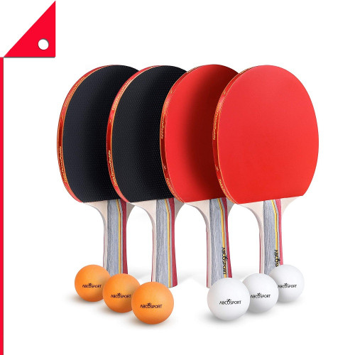 Abco Tech : ACTABC2122* ชุดไม้ปิงปอง Ping Pong Paddle & Table Tennis Set