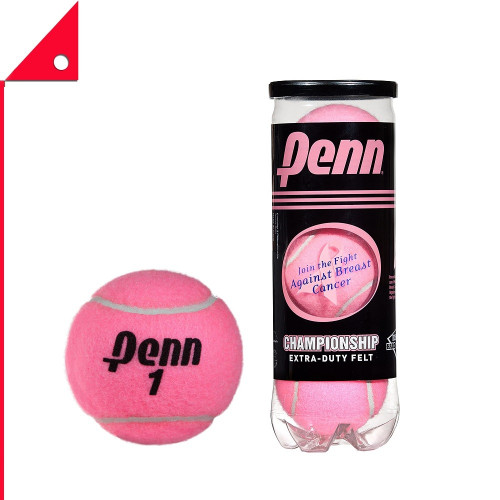 Penn : PEN521073* ลูกเทนนิส Pink Championship Extra Duty Tennis Ball Can
