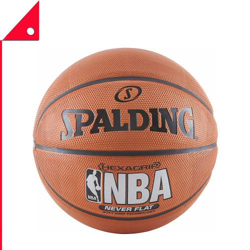 Spalding : SPD73792* ลูกบาสเกตบอล NBA SGT Neverflat Hexagrip Basketball - Size 7
