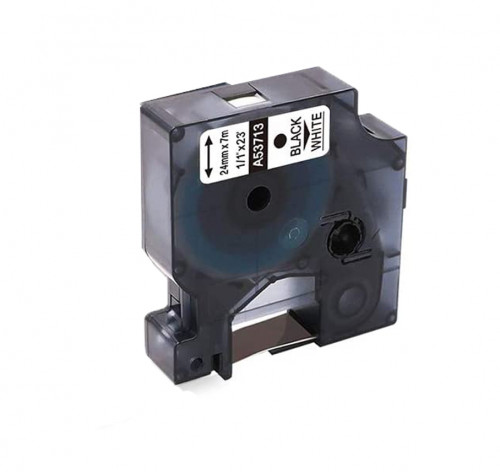 Freshworld : FHWA53713* เทปพิมพ์อักษร Compatible Labeling Tape 1pk. (1 Inch. Black on White)