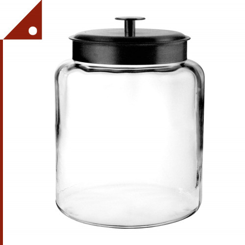 Anchor Hocking : AHK96710* ขวดโหลเเก้ว Montana Glass Jars 48 oz, 1pk
