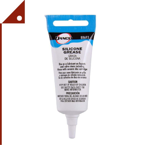 Danco : DAC88693* จารบีซิลิโคน Waterproof Faucet O-Rings Silicone Lubricant 0.5 oz.