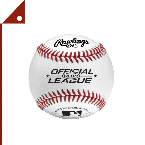 Rawlings : RWLOLB3BAG12* ลูกเบสบอล Official League Baseballs, Bag of 12