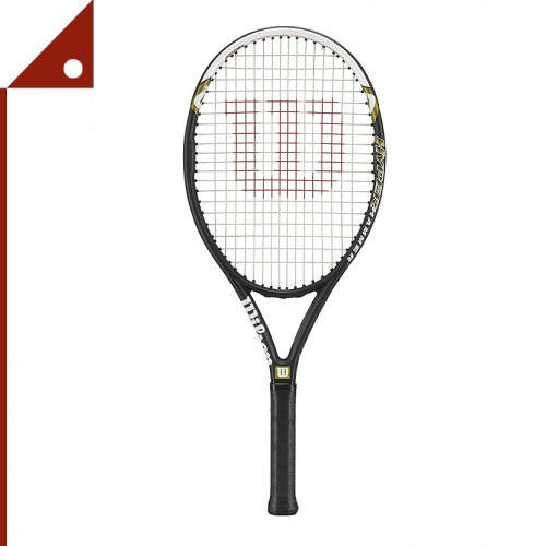 Wilson : WLSAMZ008* ไม้เทนนิส Adult Recreational Tennis Racket Size 4.25 inch, Black