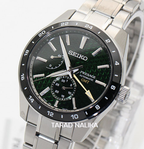 นาฬิกา SEIKO Presage Sharp Edged Series GMT SPB219J1