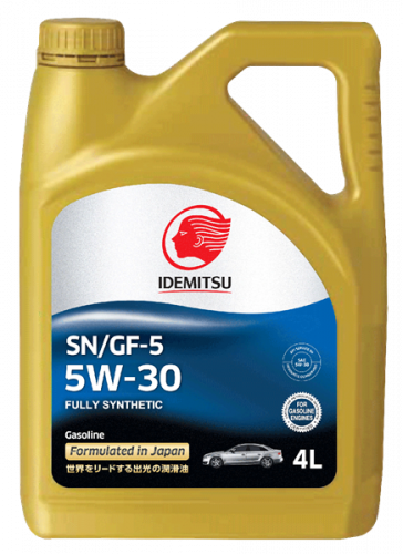 IDEMITSU SN/GF-5 SAE 5W-30 FULLY SYNTHETIC